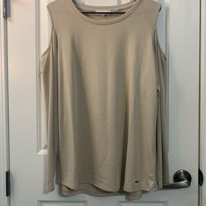 Beige Calvin Klein top